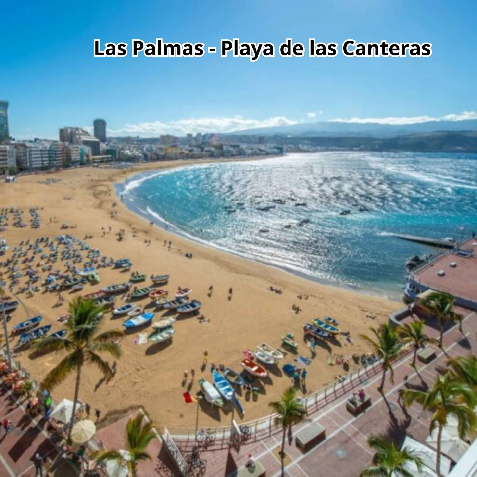 bus tour gran canaria - landscapes playa de las canteras