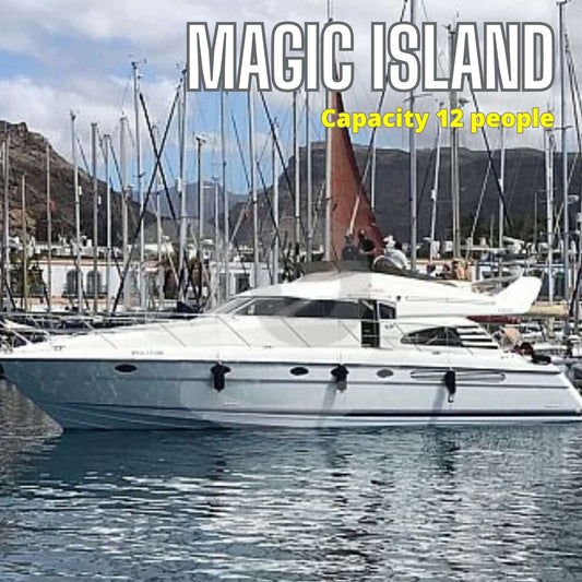 Private Yacht Magic Island (18m - capacity 12 people)